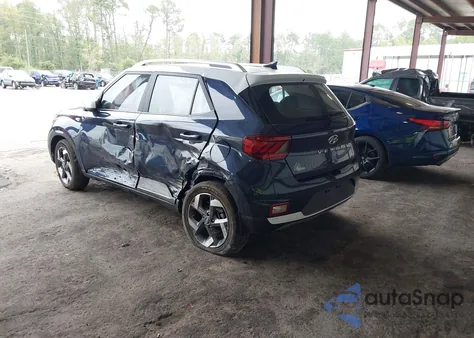 2020 Hyundai Venue Denim from USA, damaged, VIN KMHRC8A36LU021630